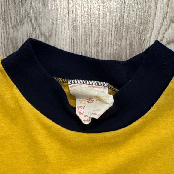 Yellow ringer tee - Picture 2 of 2